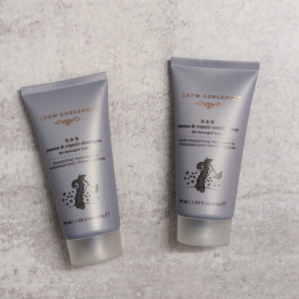 Grow Gorgeous Rescue & Repair Shampoo and Conditioner 50 ml 1.69 fl oz